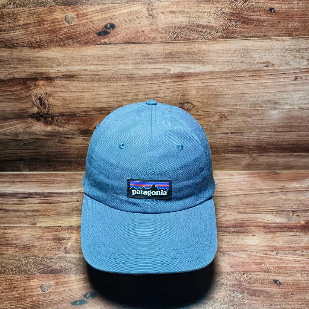 Topi Patagonia logo blue original