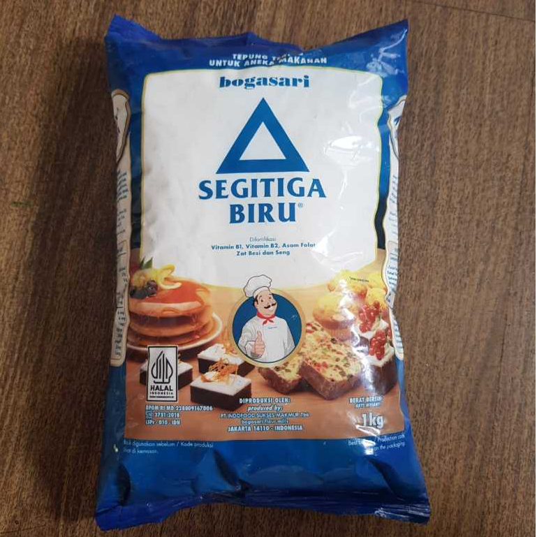 

TEPUNG TERIGU SEGITIGA BIRU PROTEIN SEDANG 1KG