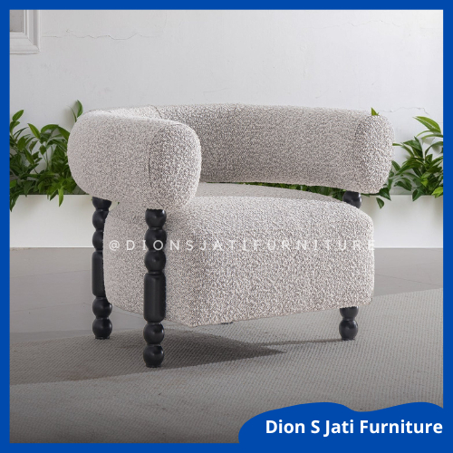 SOFA 1 SEATER SOFA SINGLE RETRO KAYU JATI