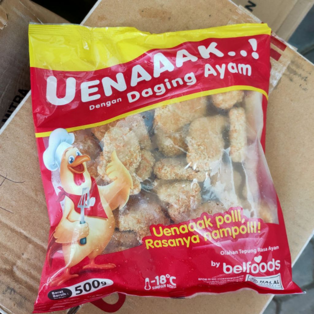 

Belfoods Uenak Nugget Poll 500gr