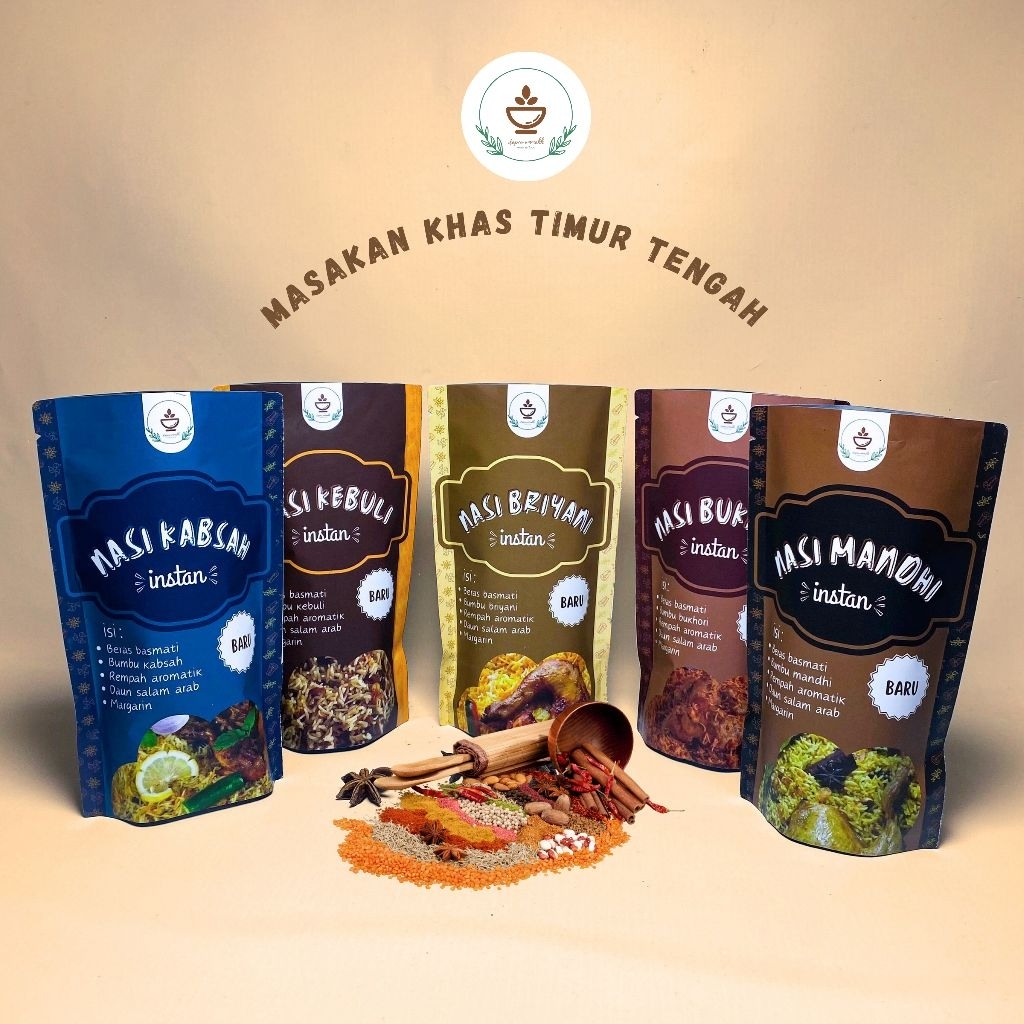 

Bumbu kebuli enak plus beras basmati 200gr gratis rempah