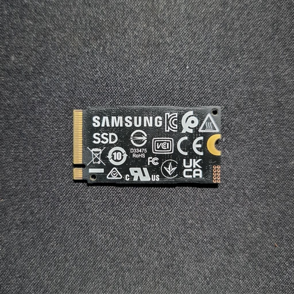 SSD NVMe Samsung 2242 1TB Original Copotan Lenovo Legion Go Health 100% Performance 100%