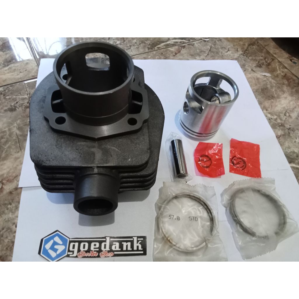 BLOK SEHER SILINDER BLOK LUBANG 5 BURING SET LUBANG 5 BLOK VESPA LUBANG 5 SILINDER