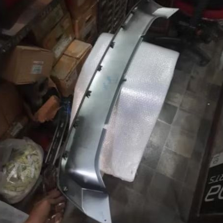 Spoiler bemper depan bawah all new pajero sport 2016-2021 6400d925hb asli original genuine part