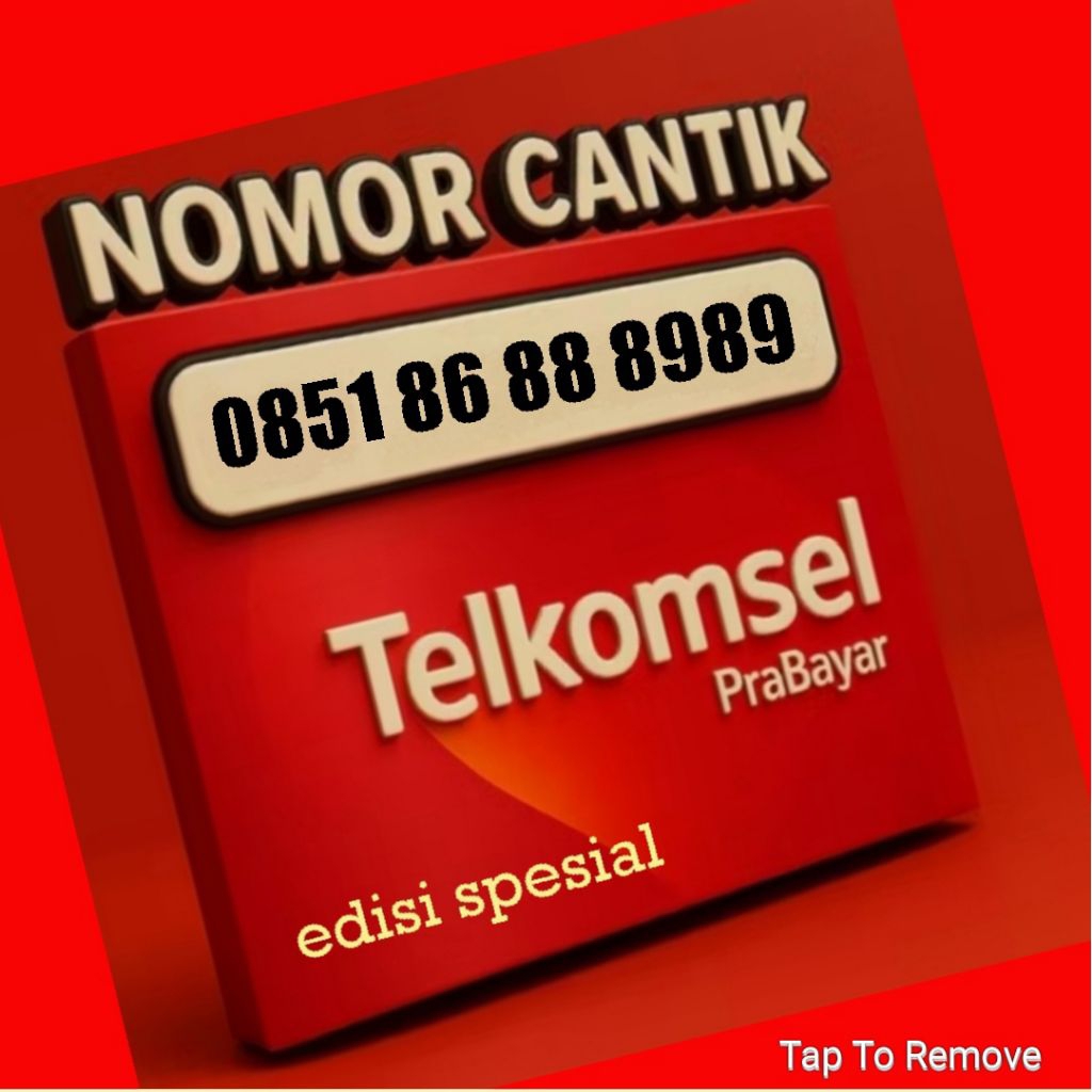 Nomor Cantik Telkomsel 0851.8688.8989
