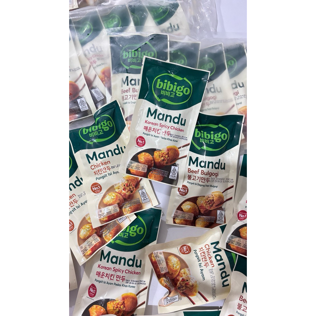 

bibigo mandu korean street (isi 4pcs)