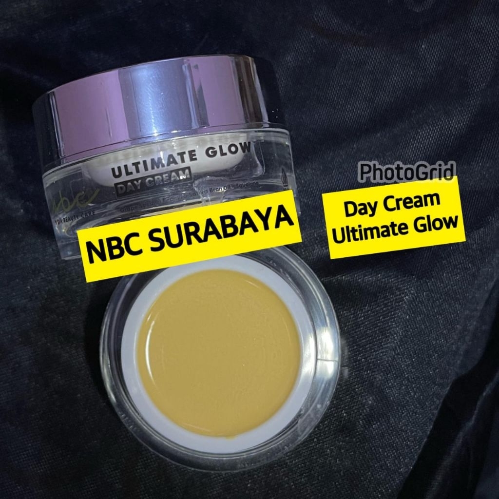 NBC day cream ultimate glow / cream pagi super glowing NBC / ultimate glow NBC / skincare NBC / Ndia