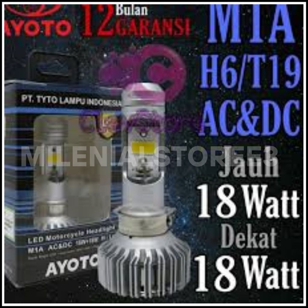 LAMPU LED MOTOR AYOTO M1A ACCESORIES MOTOR TERLARIS TERMURAH