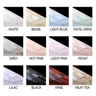 

AESTHETICFLORIST - (20 LEMBAR) FLOWER WRAPPING PAPER TRANSPARAN LIST FRAME TEBAL KERTAS BUNGA BIG LINE FRAME