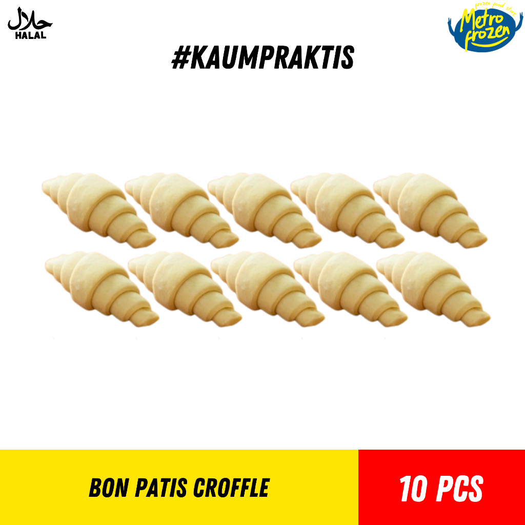 

BON PATIS Croffle 10pcs //croffle croissant //croffle original