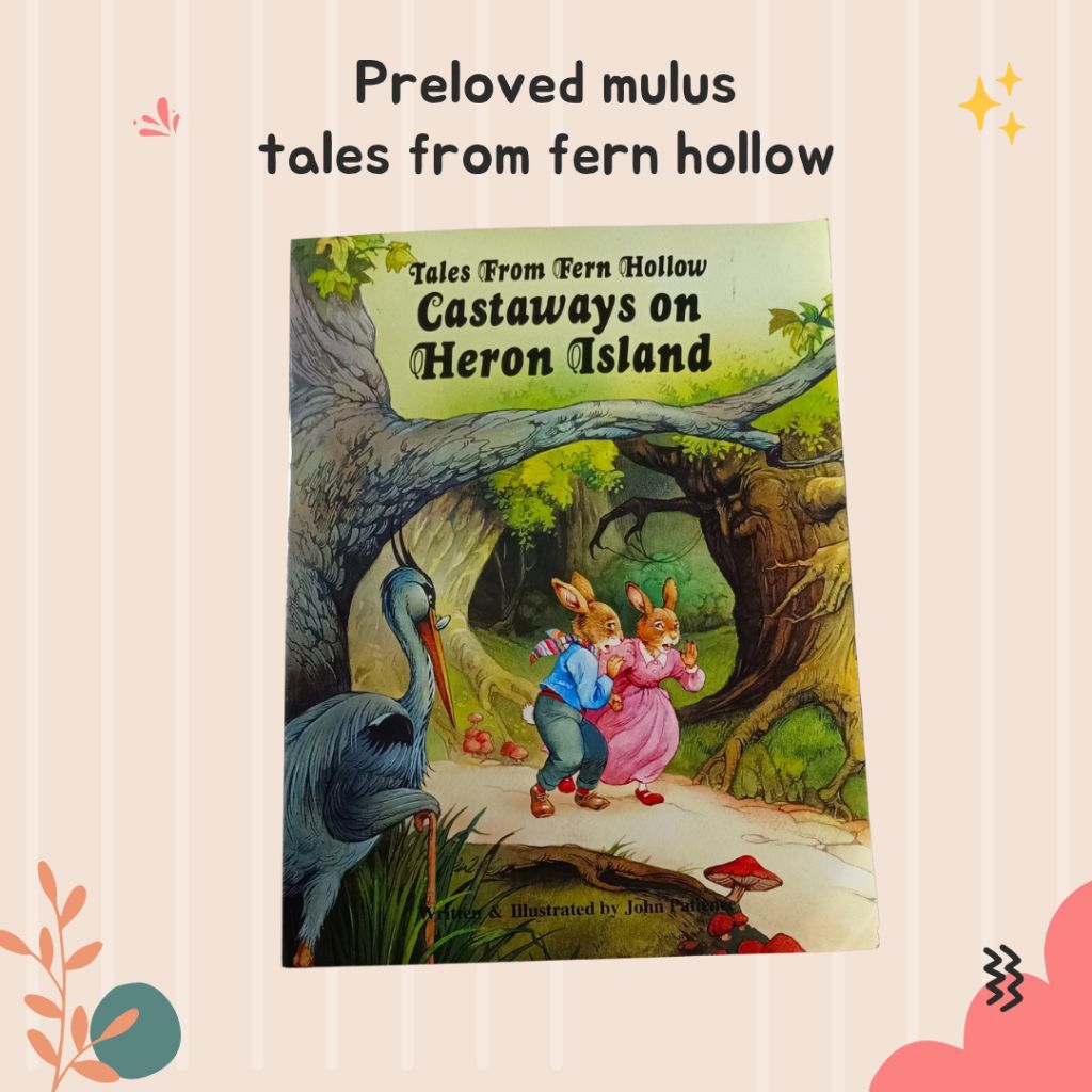 preloved buku anak a tales from fern hollow castaways on heron island