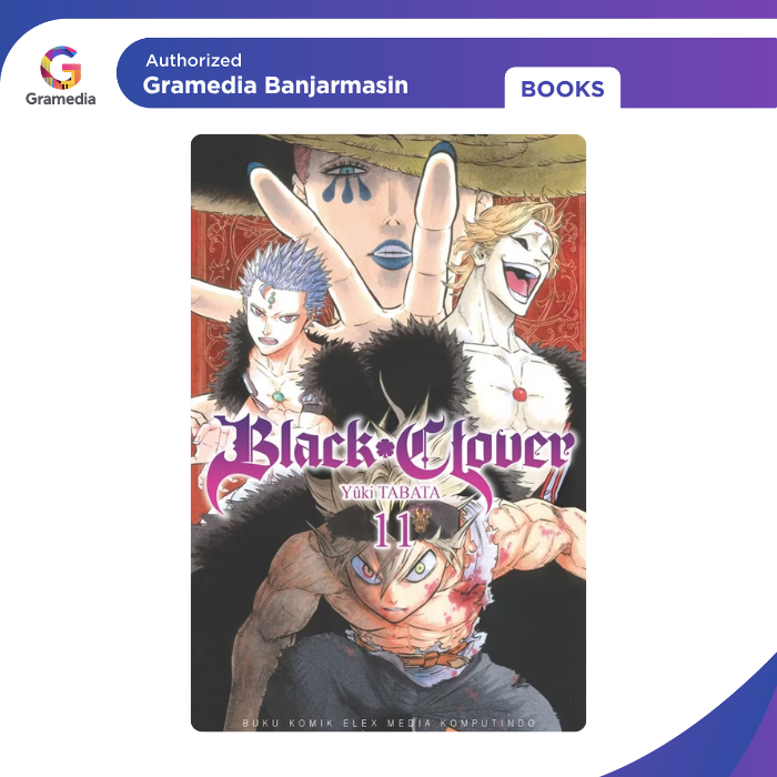 Gramedia Banjarmasin - Black Clover 11