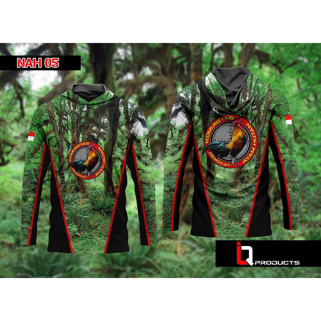 Baju pemburu ayam hutan/jersey full printing/hoodie hunter
