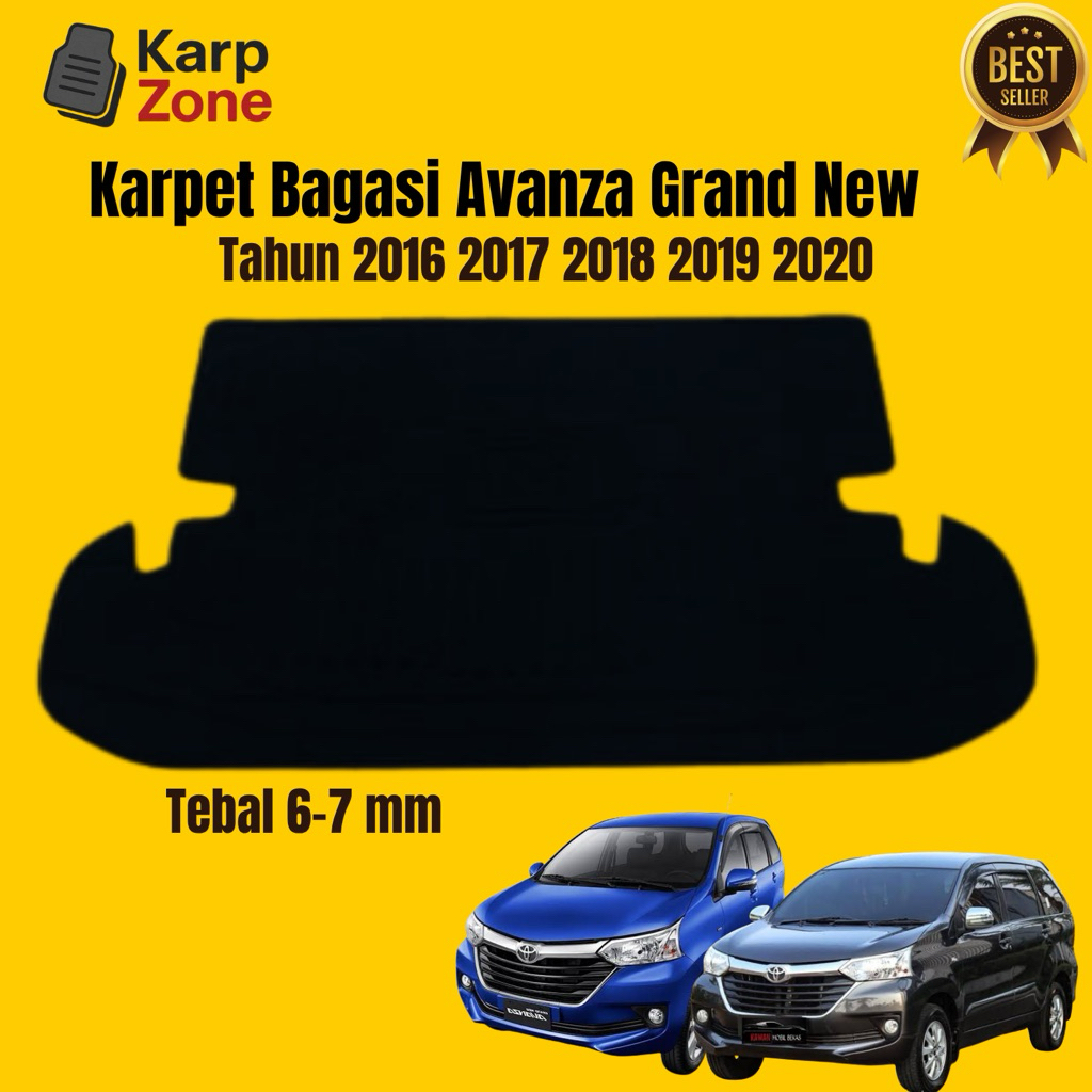 Karpet Bagasi Mobil Avanza Grand New 2016 2017 2018 2019