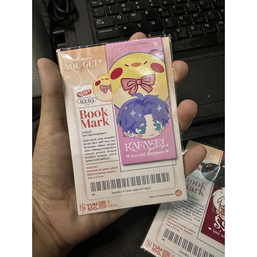 

Bookmark Magnet LADS Fanmade Caleb Xavier Rafayel Sylus Zayne - Kuat, Lucu, Anti Air