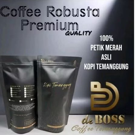 

kopi Robusta Temanggung java jawa coffe Roast Beans 110gr biji bubuk natural