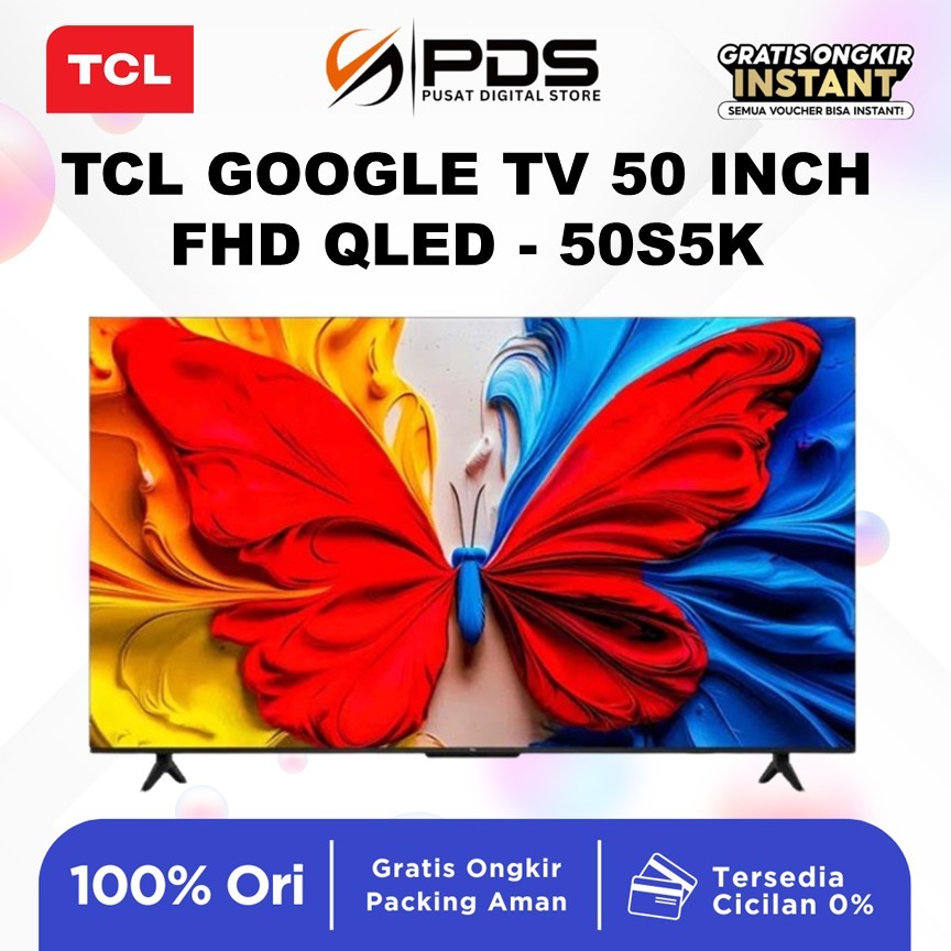 TCL GOOGLE TV 50 INCH FHD QLED - 50S5K