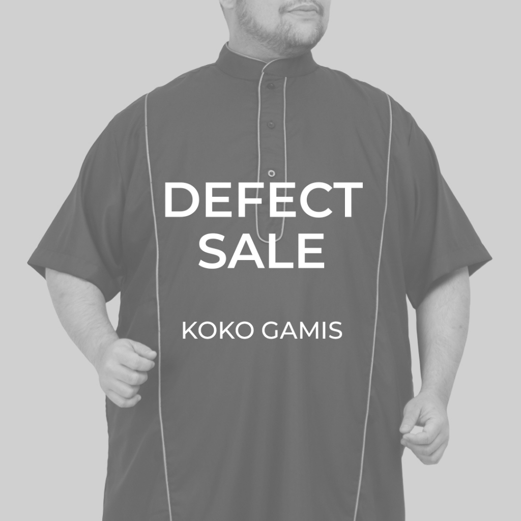 WGB DEFECT SALE KOKO GAMIS JUMBO BIG SIZE PRIA UKURAN XXL XXXL