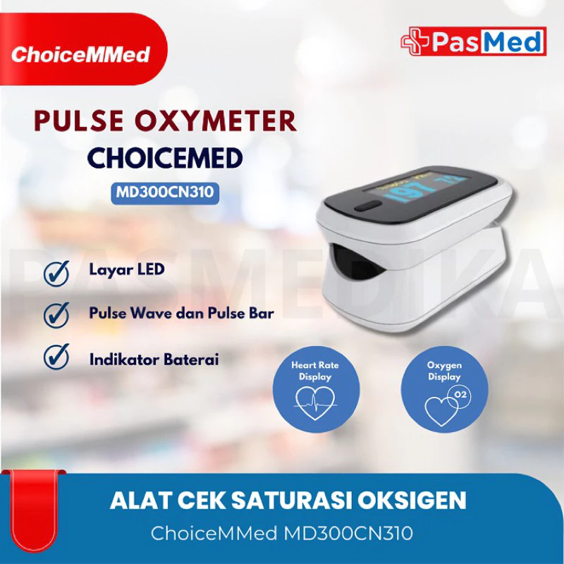 Pulse Oximeter ChoiceMMed Oximetri Oximetry