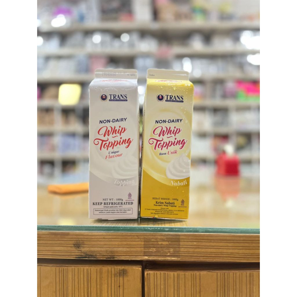 

TRANS NON DAIRY WHIP TOPPING 1000GR