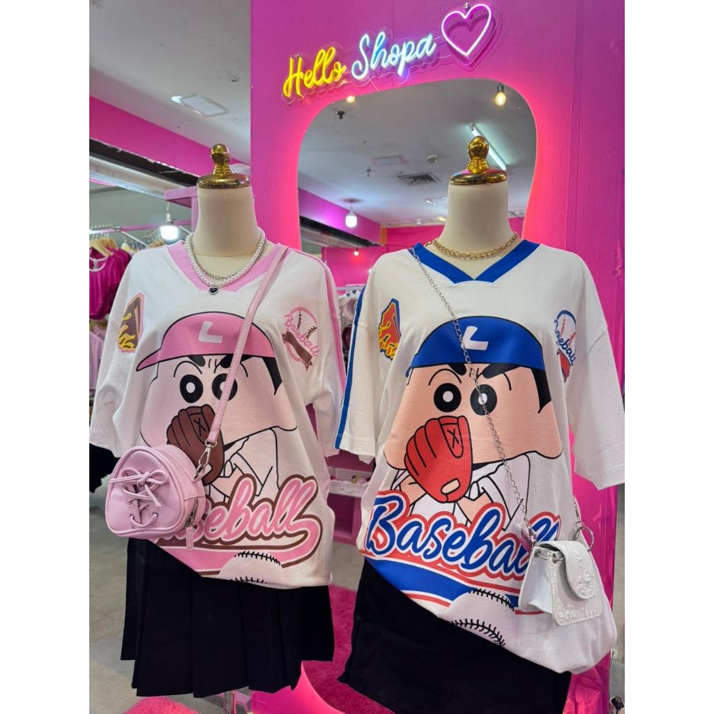 kaos oversize flower bkk