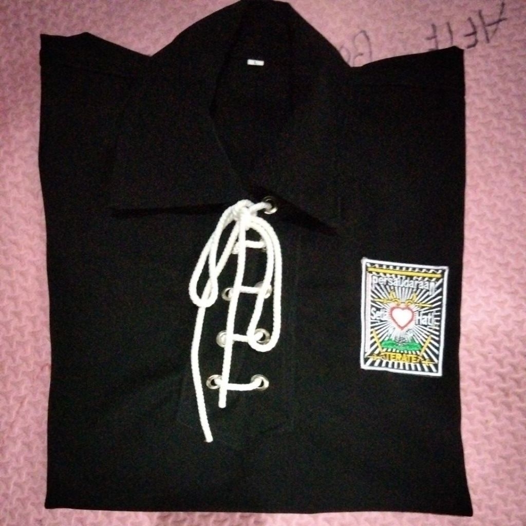 Atasan Sakral wargaPSHT Jetblack-Baju atasan Warga PSHT Jetblack
