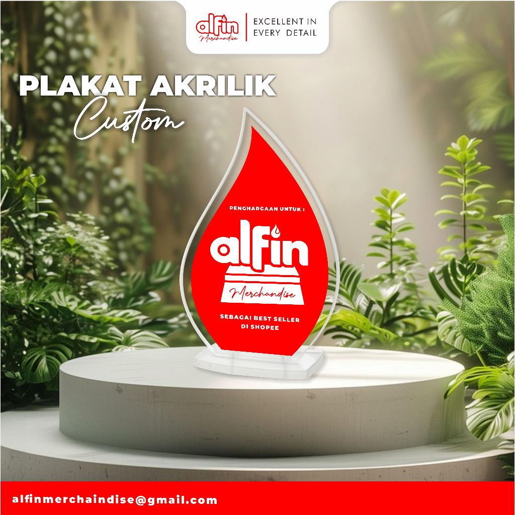 Plakat Akrilik Custom Print UV Flatbed / Plakat Wisuda Custom