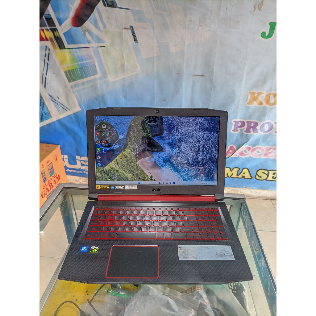 Laptop Acer Nitro 5 | Intel core i7-8750H | NVIDIA GTX 1050 | Ram 16 GB | SSD 128 GB | HDD 1 TB