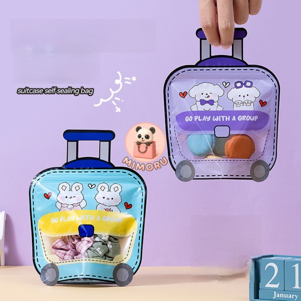 

Plastik Ziplock Goodie Bag Seal Klip Hamper Ulang Tahun Retro Birthday Bingkisan Souvenir Hadiah Packaging Snack Cookie Candy Permen