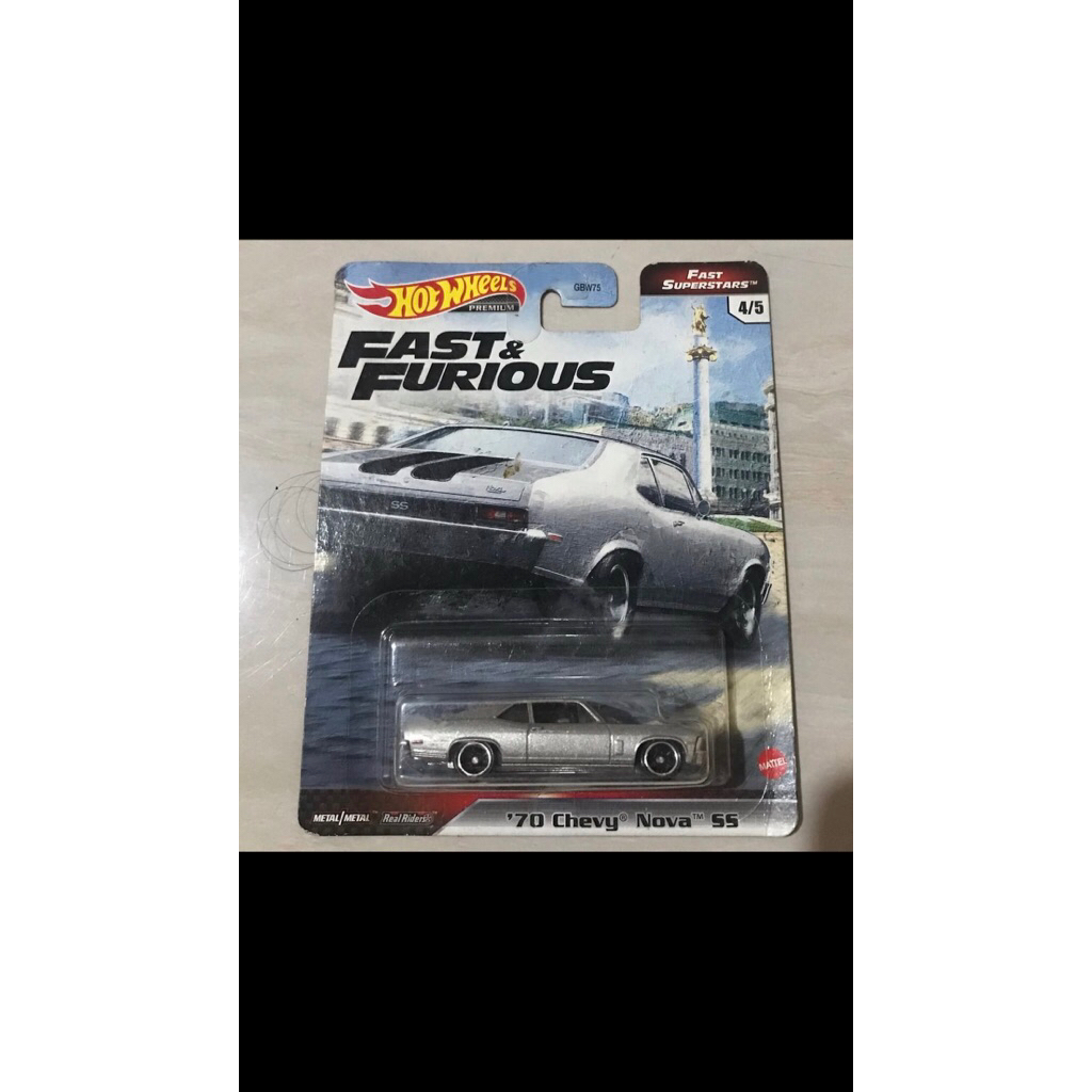 Hotwheels Premium 70 CHEVY NOVA SS