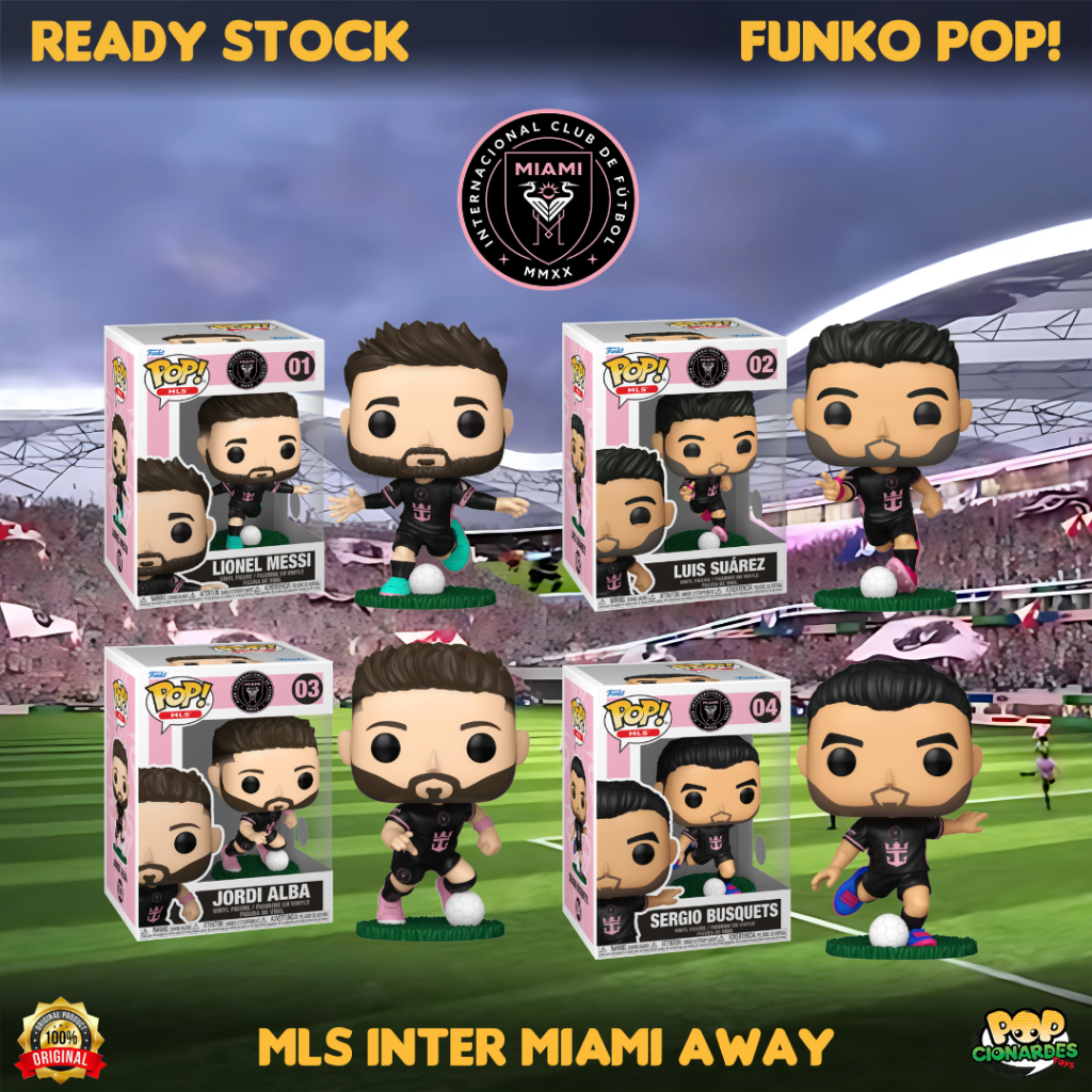 Funko POP Sport - MLS Inter Miami - MLS Inter Miami Bundle Set