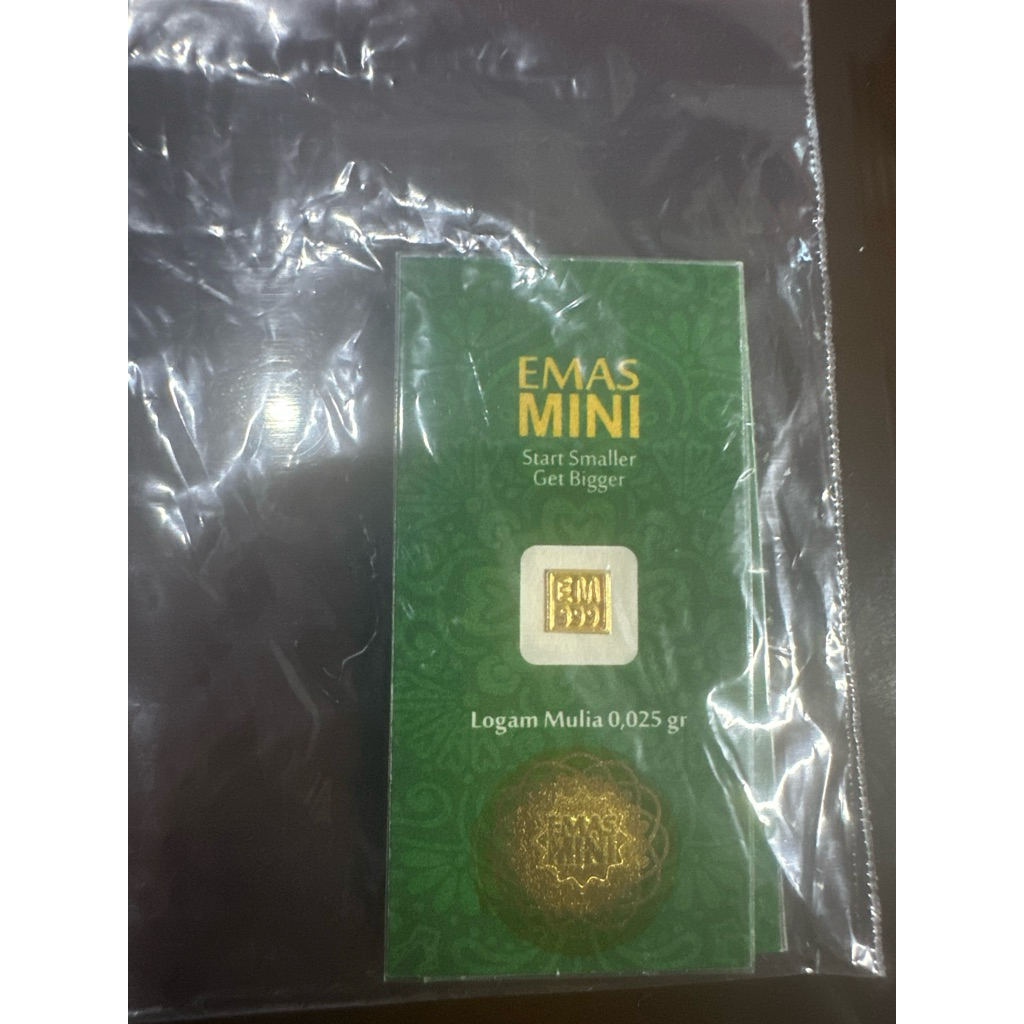 Emas Mini 0,025 gr