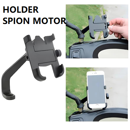 Holder Hp Motor Full Besi Aluminium Spion Motor / Holder Hp Motor