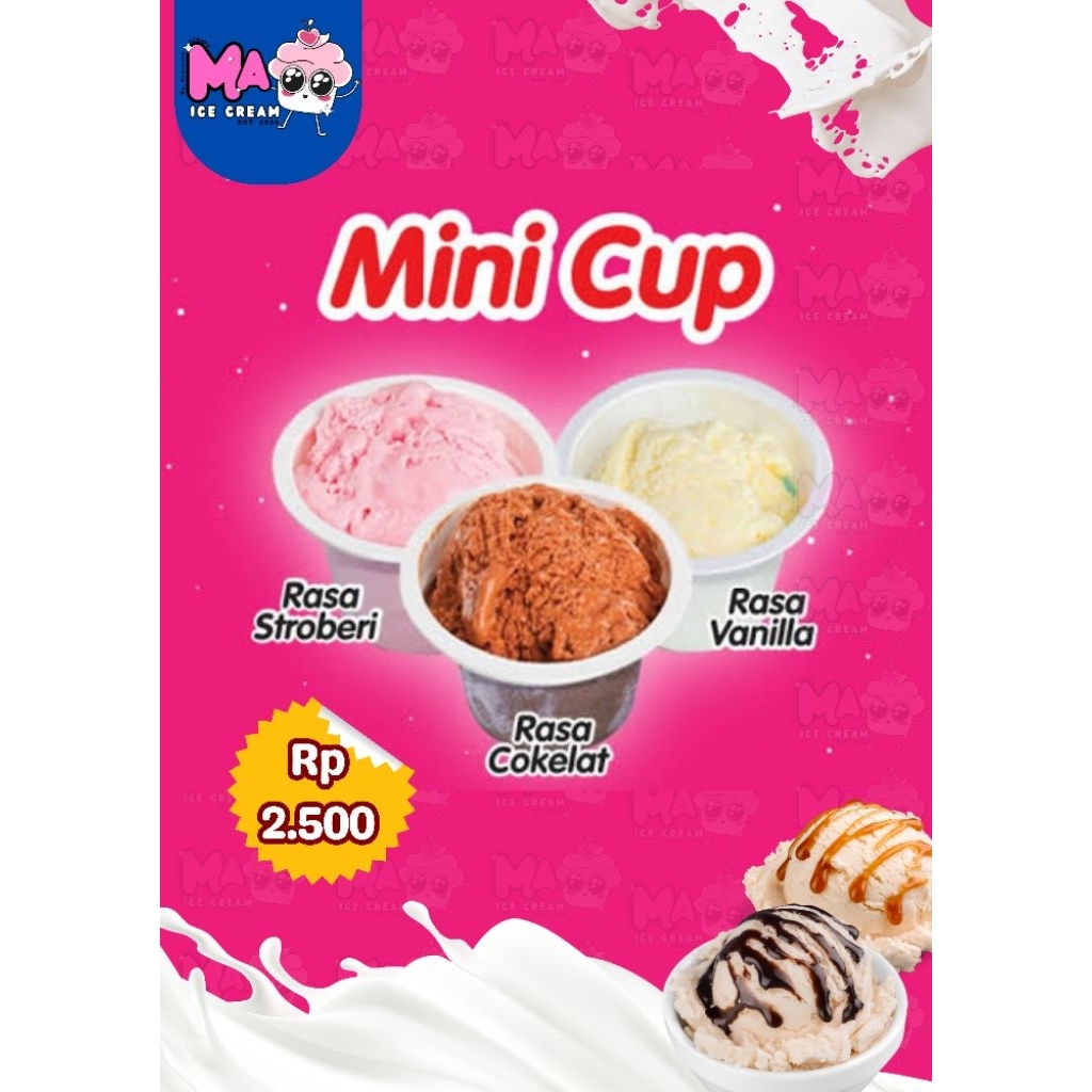 

《READY STOK》 ICE CREAM CUP 55ML
