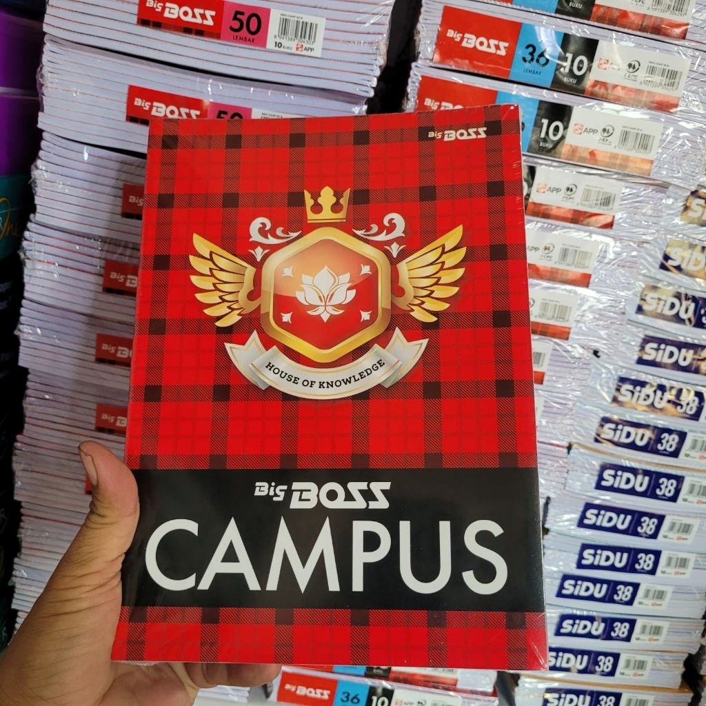 

Buku Tulis Big Bos Campus B5 50 Lembar — Paket Hemat 5 Buku