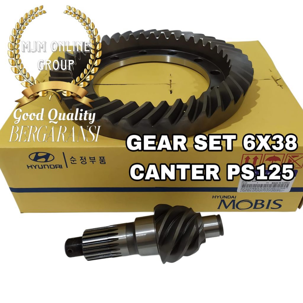 Gear set Canter 6x38 - Gigi gardan Mitsubishi Canter Ps125 / Ps135 rasio 6x38 Good Quality