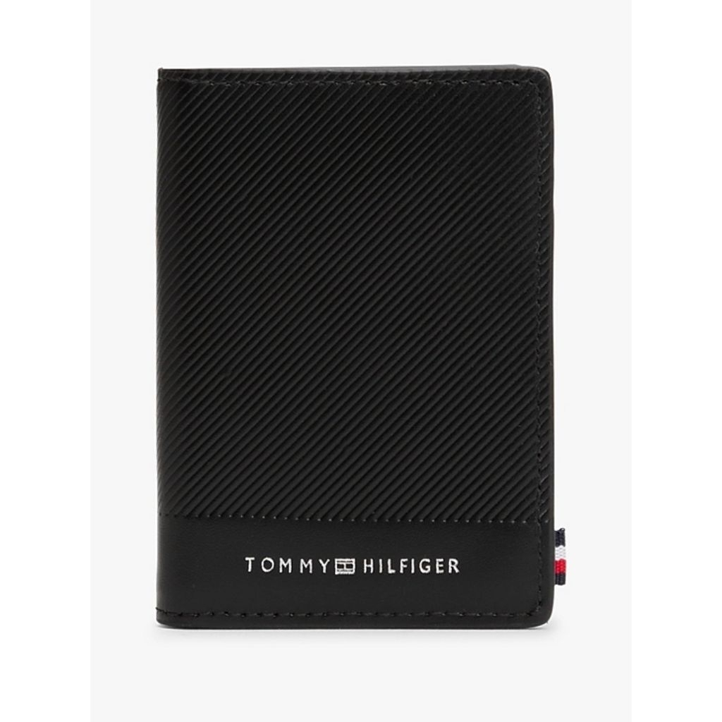Tommy Hilfiger TH Foundation Bifold Wallet Dompet Pria - Black