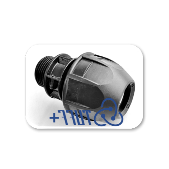 HDPE Fitting Male Thread Adaptor / Sok Drat Luar HDPE- Fitting HDPE 50mm 63mm