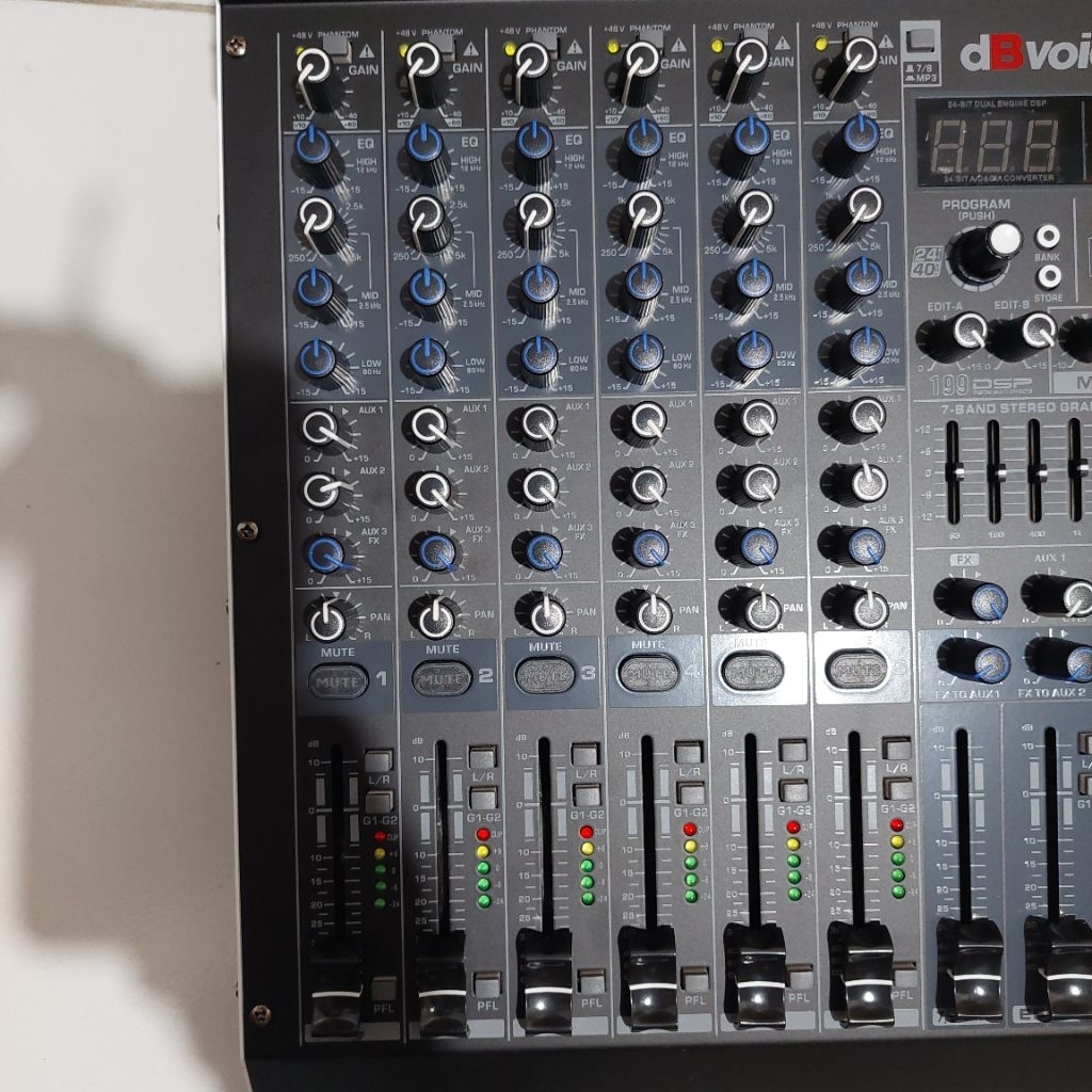 mixer audio 6 channel DB Voice Valentine 6 mixer 6 chanel DB Voice Valentine 6