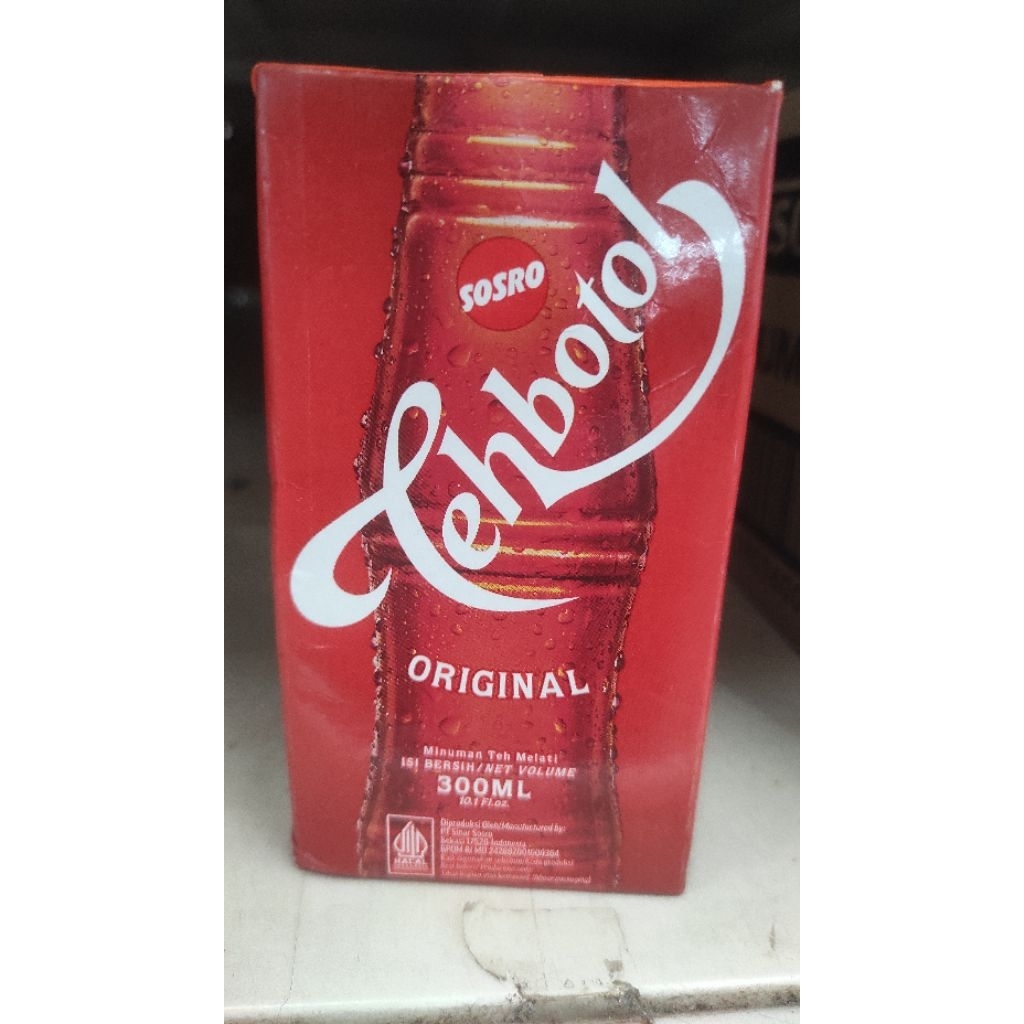 SOSRO TEH BOTOL  200, 250,300 ML 1 DUS