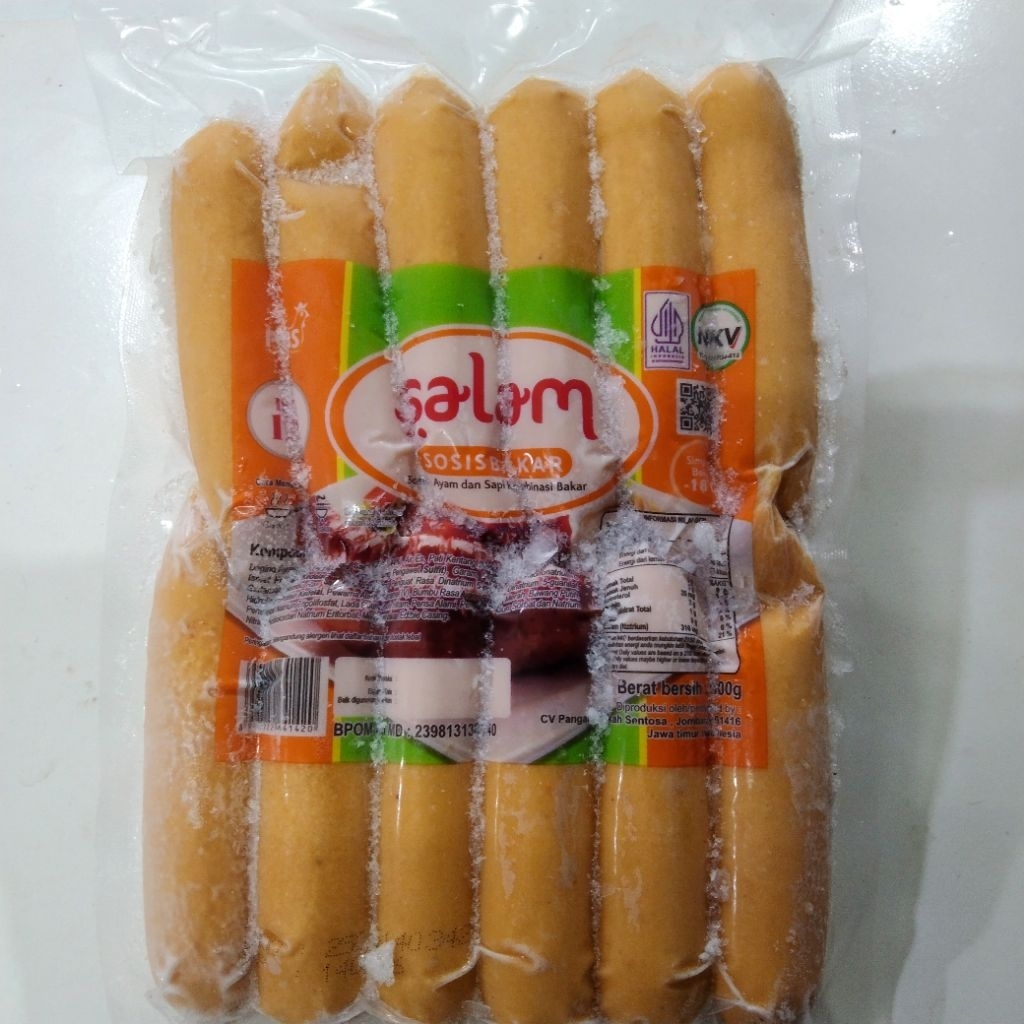 

SALAM Sosis bakar isi 12pcs 500gr