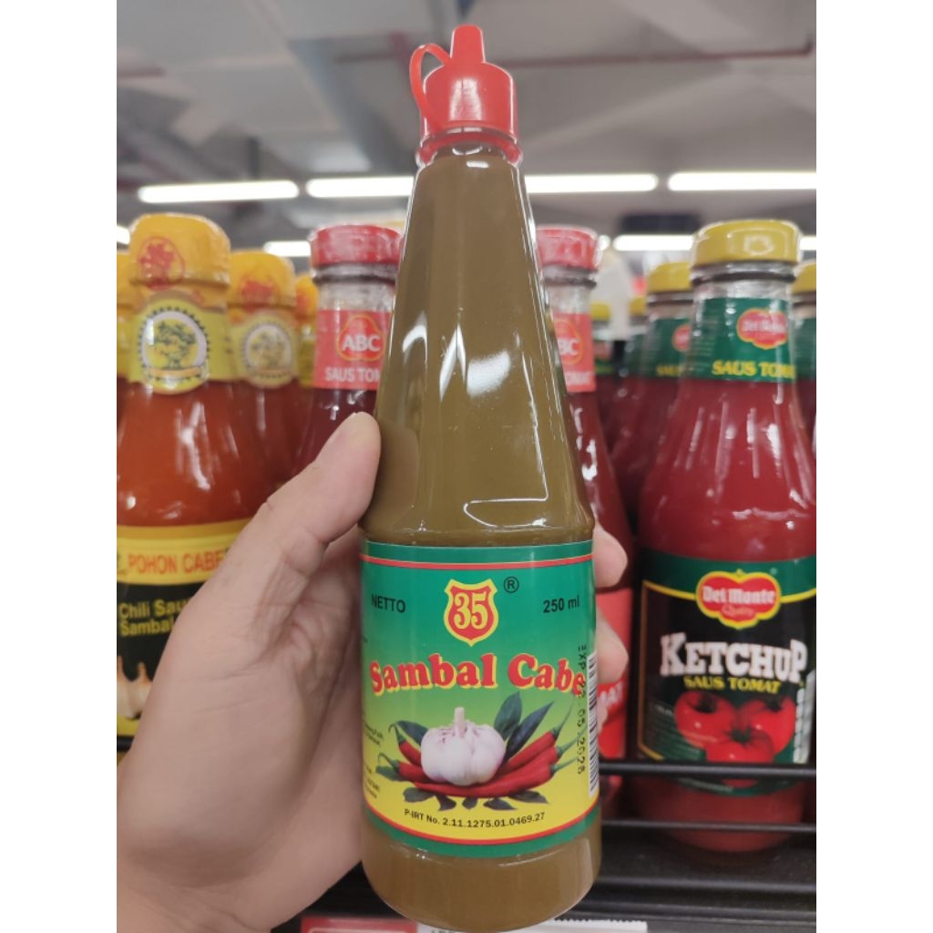 

Sambal 35 Sambal Cabe 35 250ML 140ML Sambal Hijau Cabe Hijau Sambal Cabe Hijau 35 Sambal Aceh 35