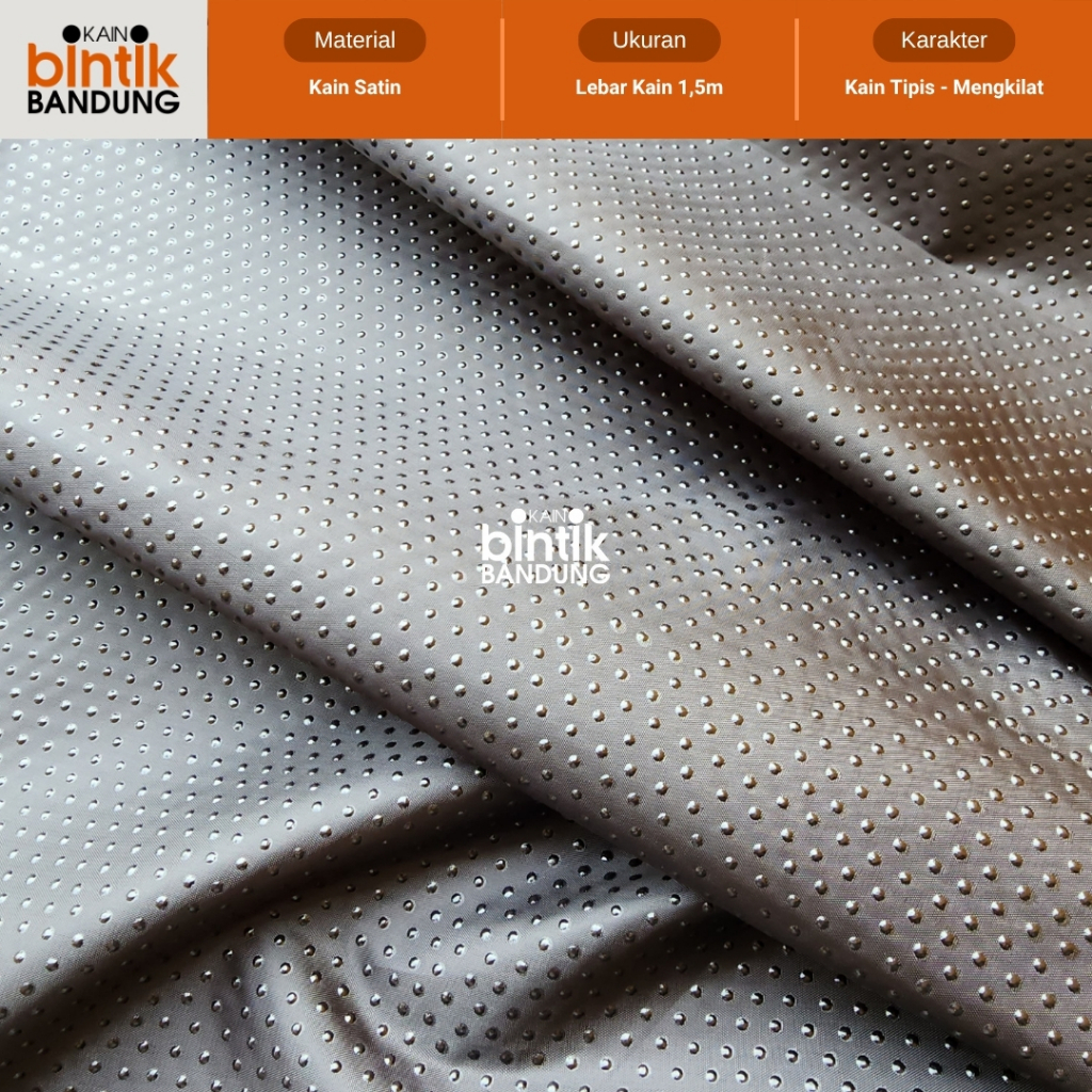 Kain Bintik Anti Slip Satin AG 1.5mx1m Alas Karpet Keset Sajadah