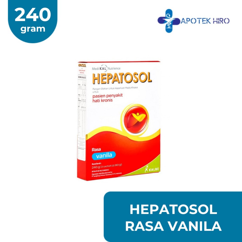 

Hepatosol Rasa Vanilla - 240 gr