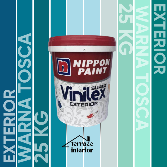 Cat Tembok Vinilex Exterior Tosca 25 Kg