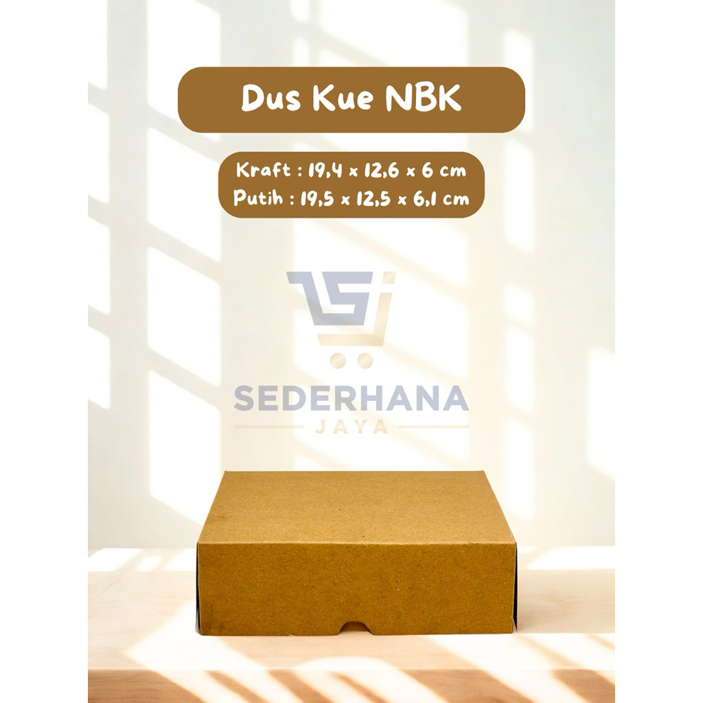 

Kotak Dus Snack Kue Box Nasi Kraft NBK