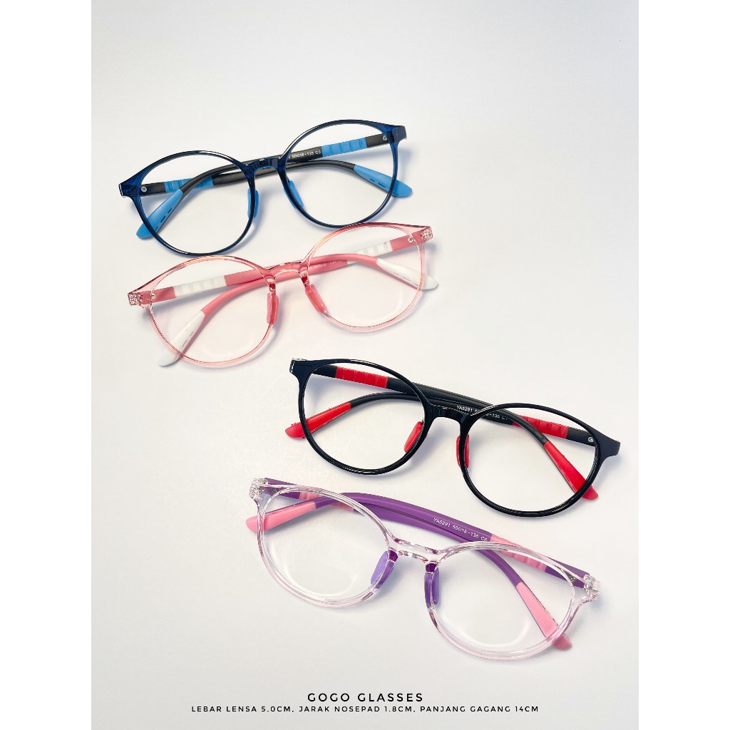 Kacamata Lensa Minus Cylinder "Anak 5291”