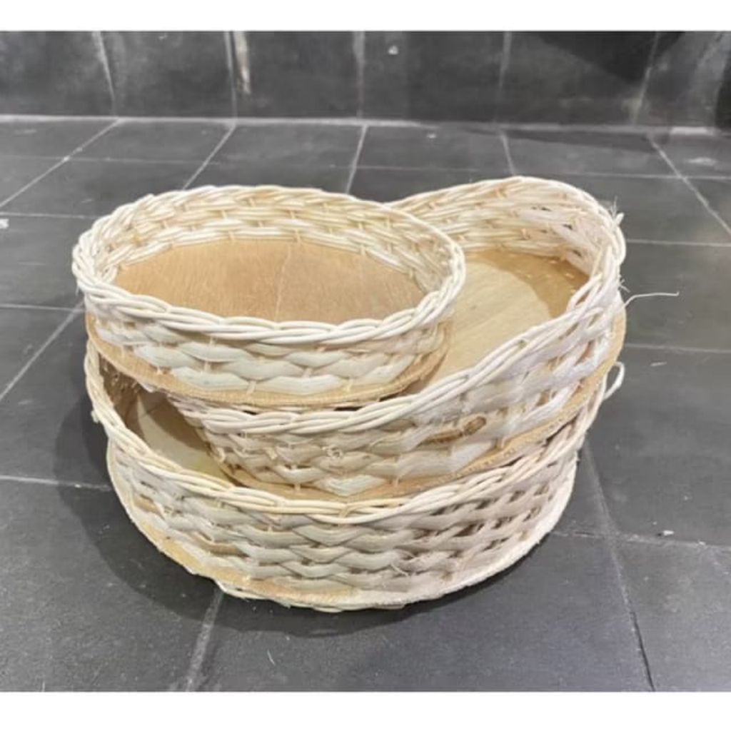 

Keranjang Rotan Bulat | Rotan Bulat | Hampers Rotan | Keranjang Seserahan | Parcel Rotan | Anyaman Rotan