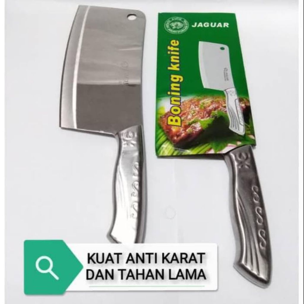 pisau besar, pisau tajam golok pisau daging jaguar 317