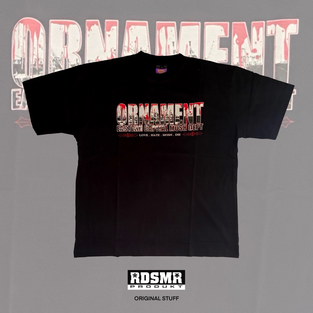 Ts Ornament  - Greedy dust mosh dept H8000 metalic hardcore original